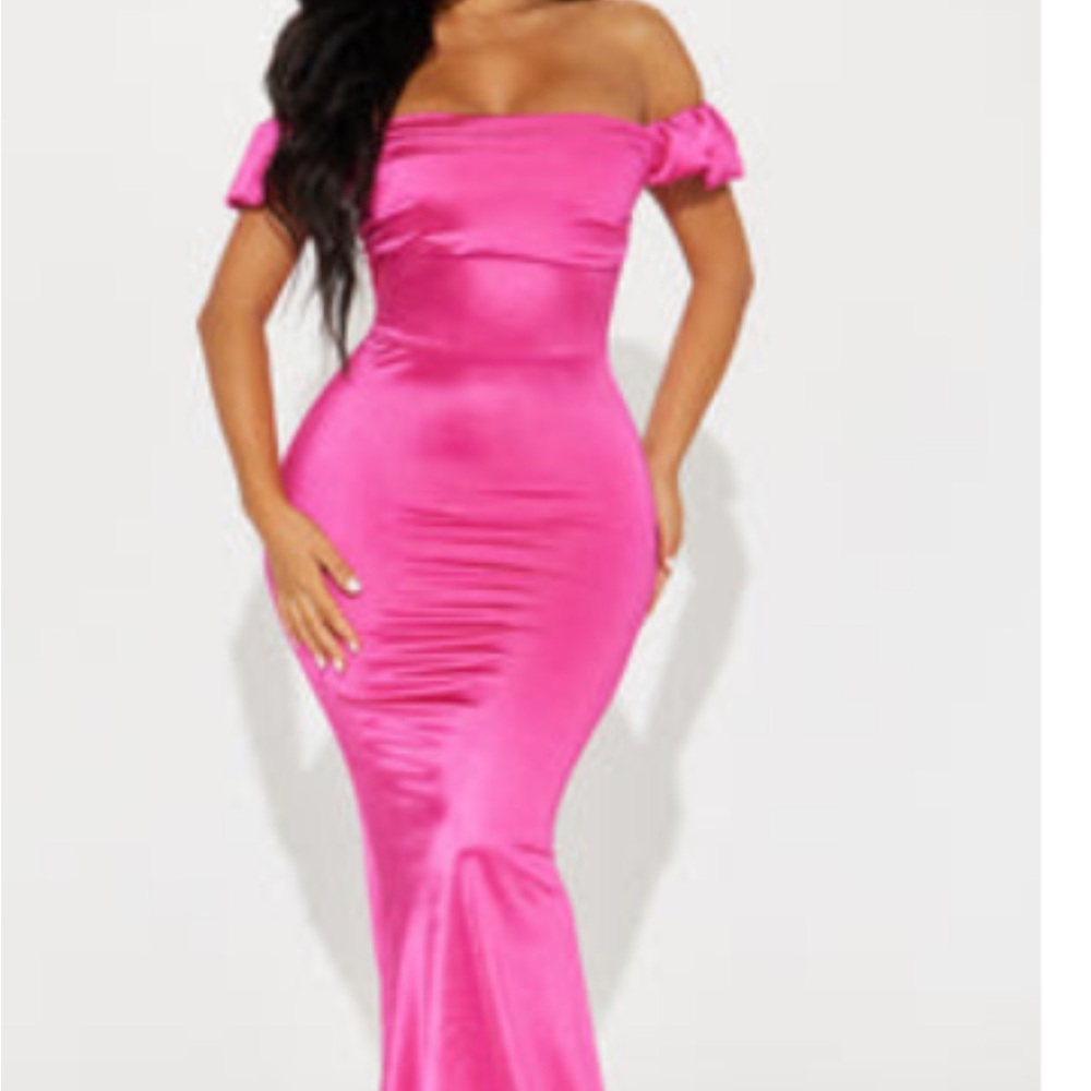 Fashion nova pink dress